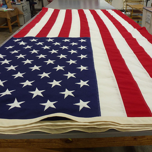 american flag for the military